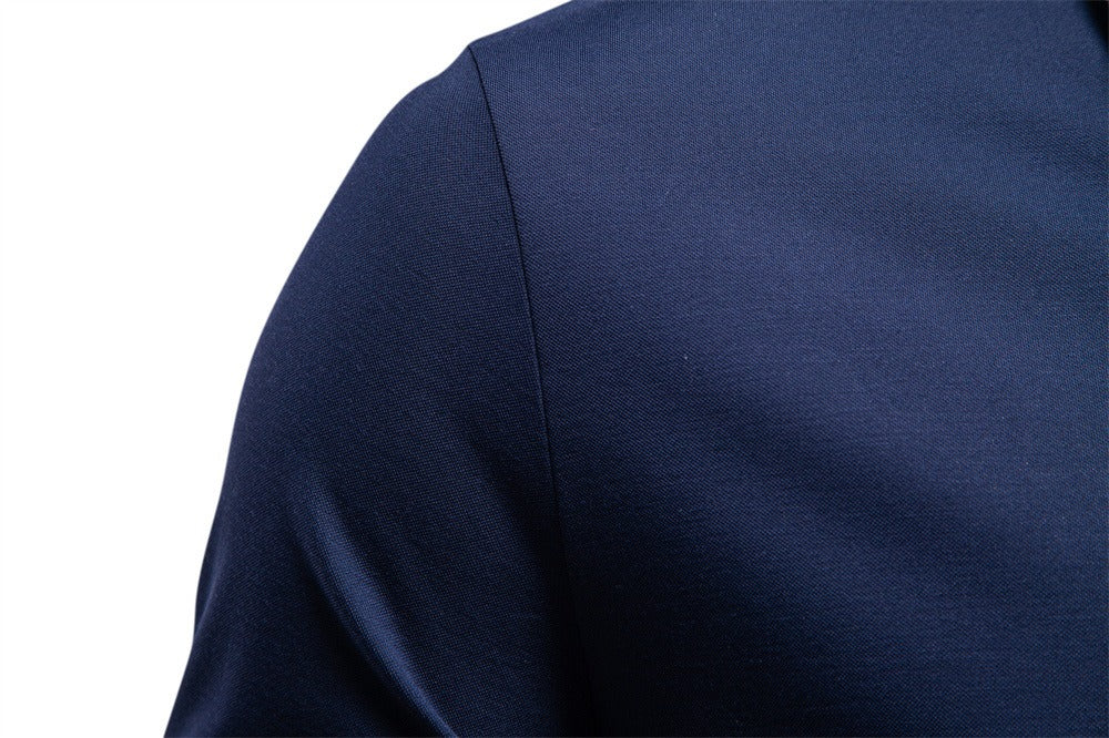 Men’s Classic Contrast Collar Polo Shirt