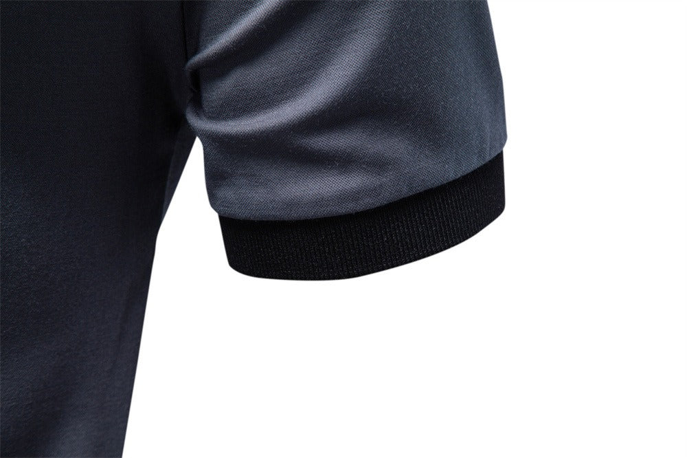 Men’s Classic Contrast Collar Polo Shirt