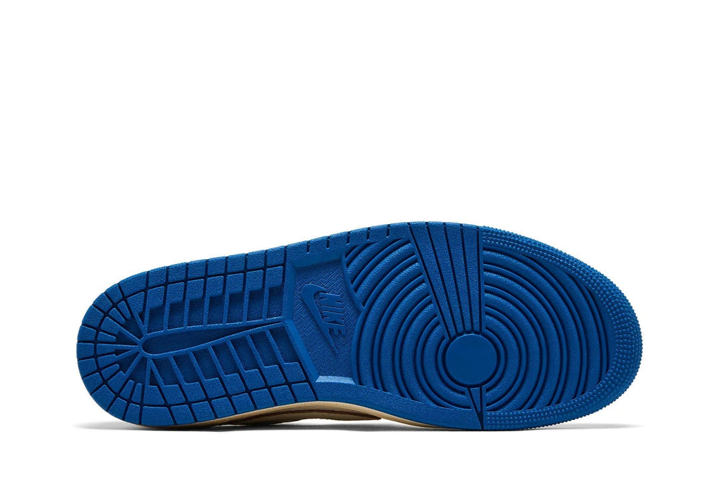 Fragment Design x Travis Scott x Jordan 1 Low OG SP 'Sail Military Blue'