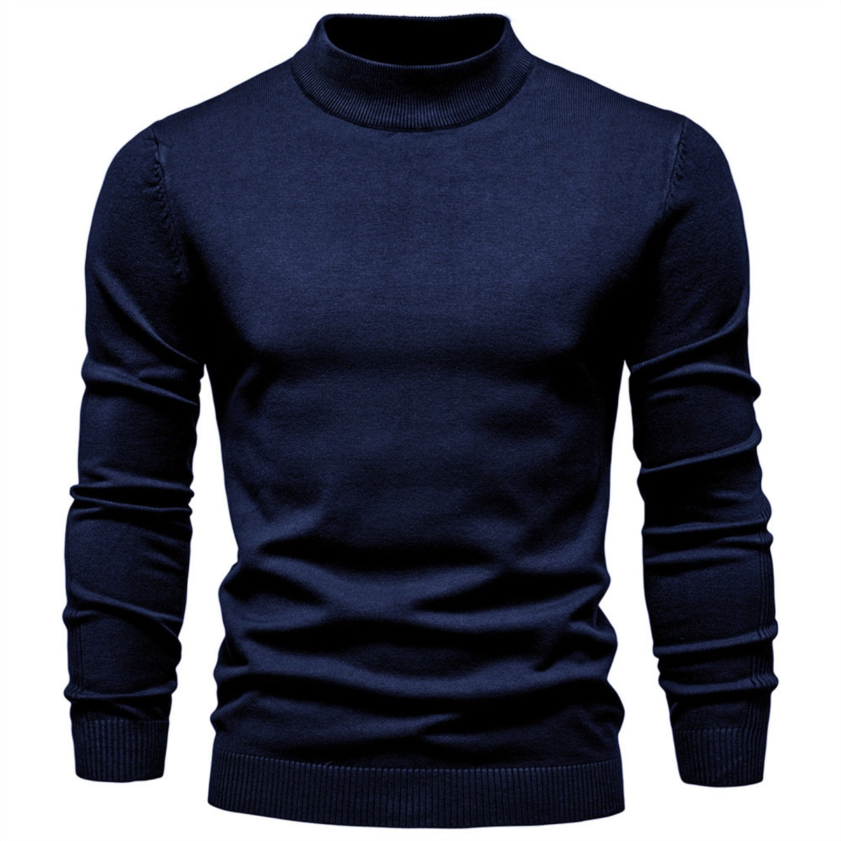 Men’s Mockneck Pullover Sweater