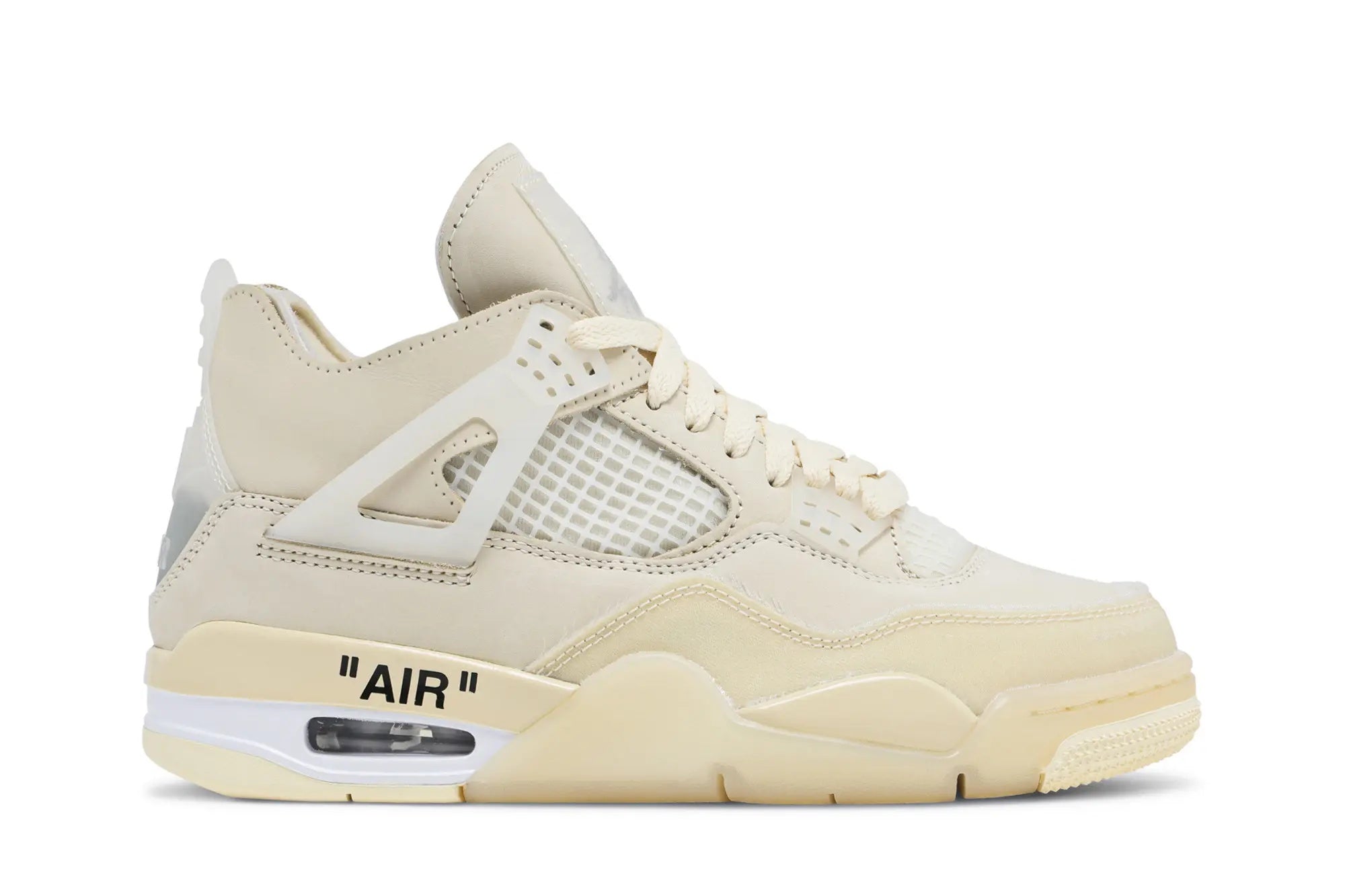 Off-White x Wmns Jordan 4 Retro SP 'Sail'