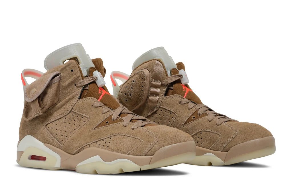 Travis Scott x Jordan 6 Retro 'British Khaki'