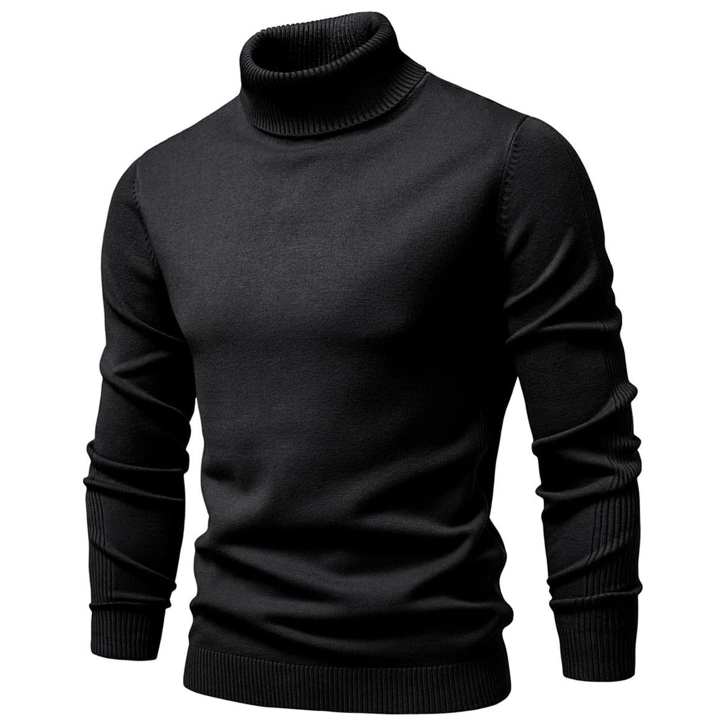Men's Turtleneck Pullover Sweater