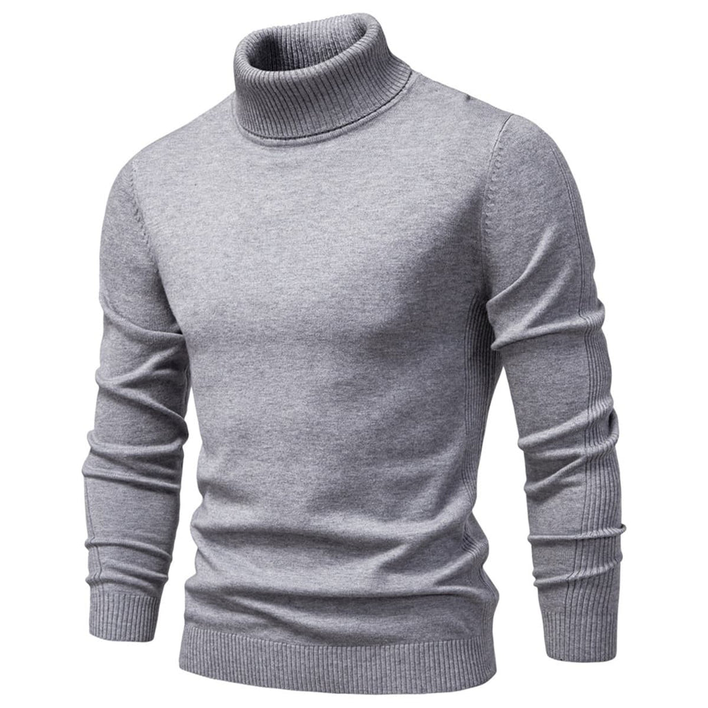 Men's Turtleneck Pullover Sweater