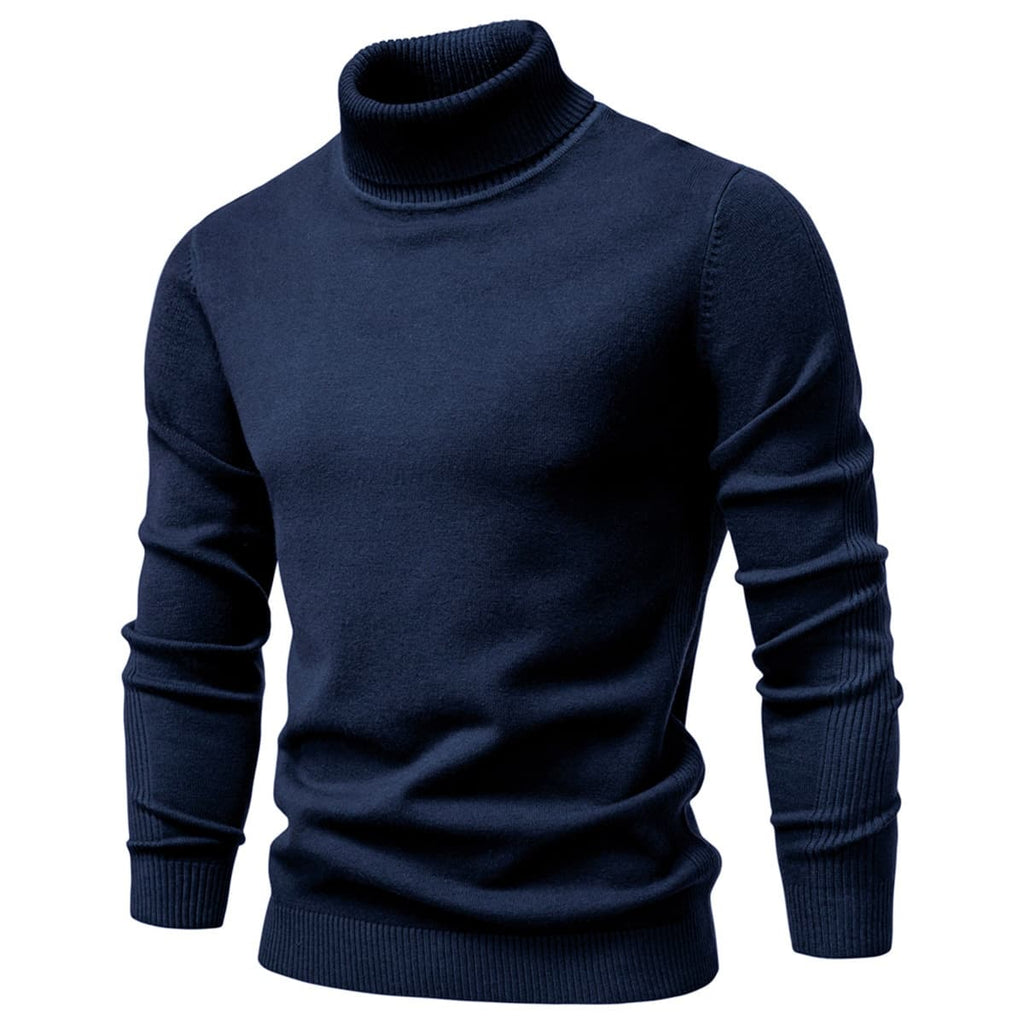 Men's Turtleneck Pullover Sweater
