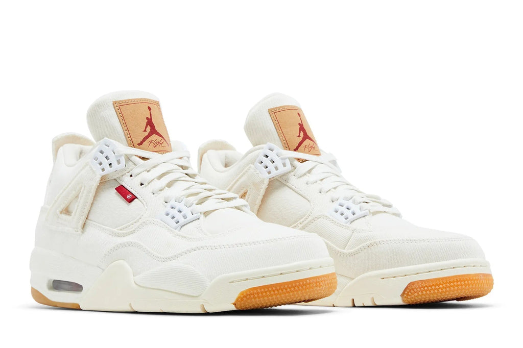 Levi's x Jordan 4 Retro 'White Denim'