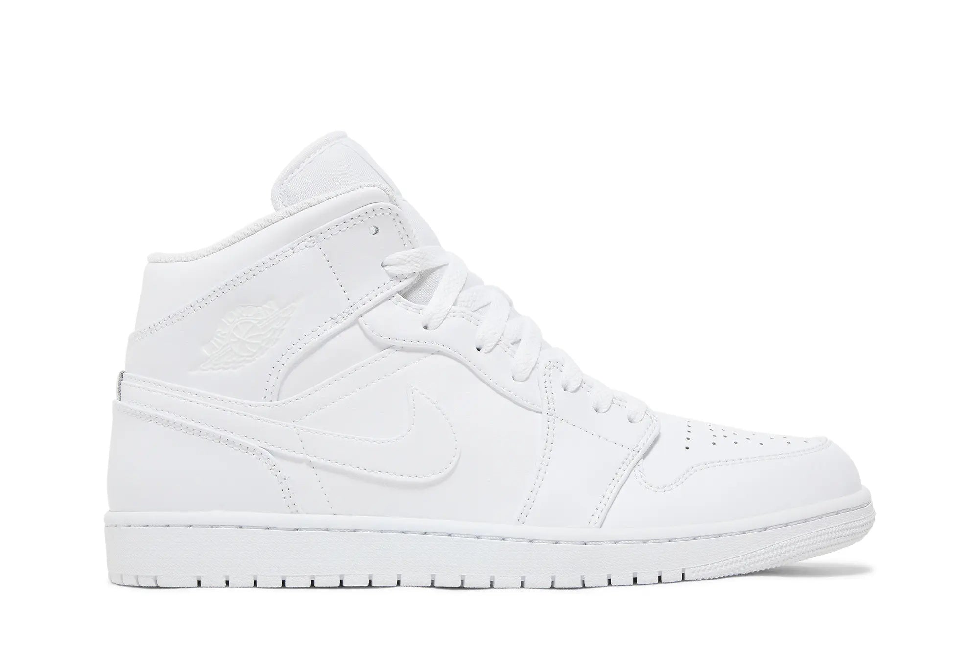 Jordan 1 Mid 'Triple White'