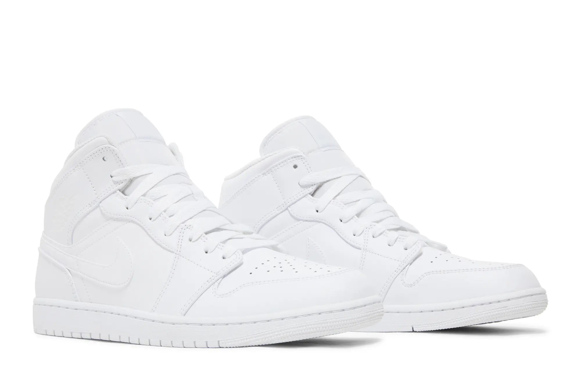 Jordan 1 Mid 'Triple White'