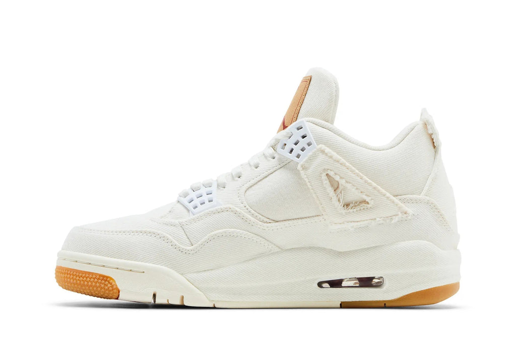 Levi's x Jordan 4 Retro 'White Denim'