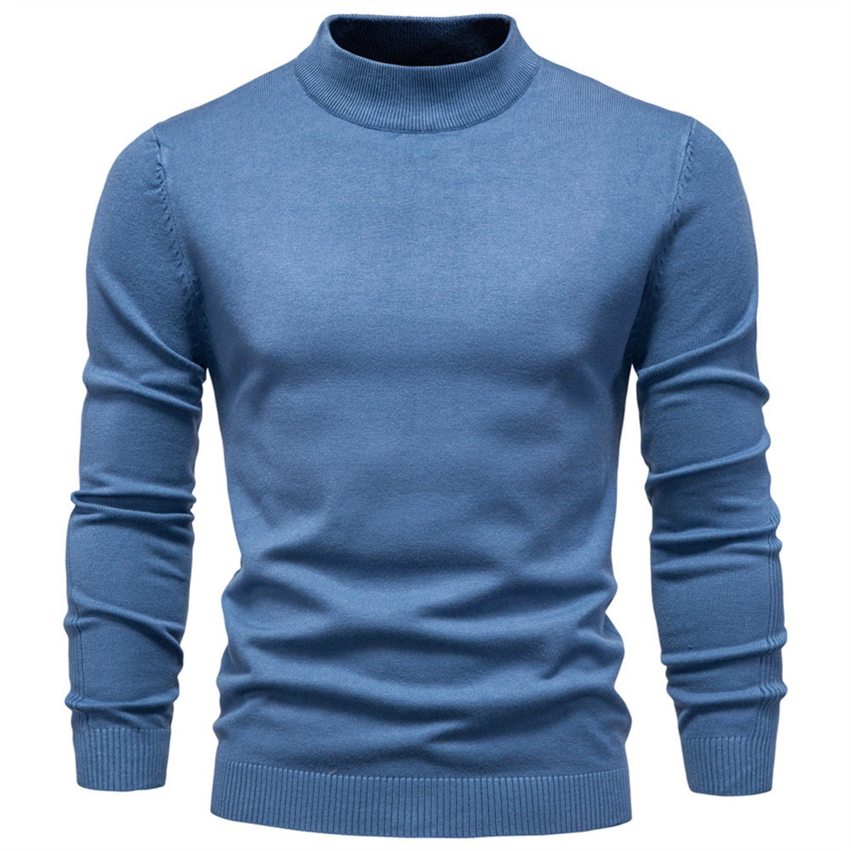 Men’s Mockneck Pullover Sweater