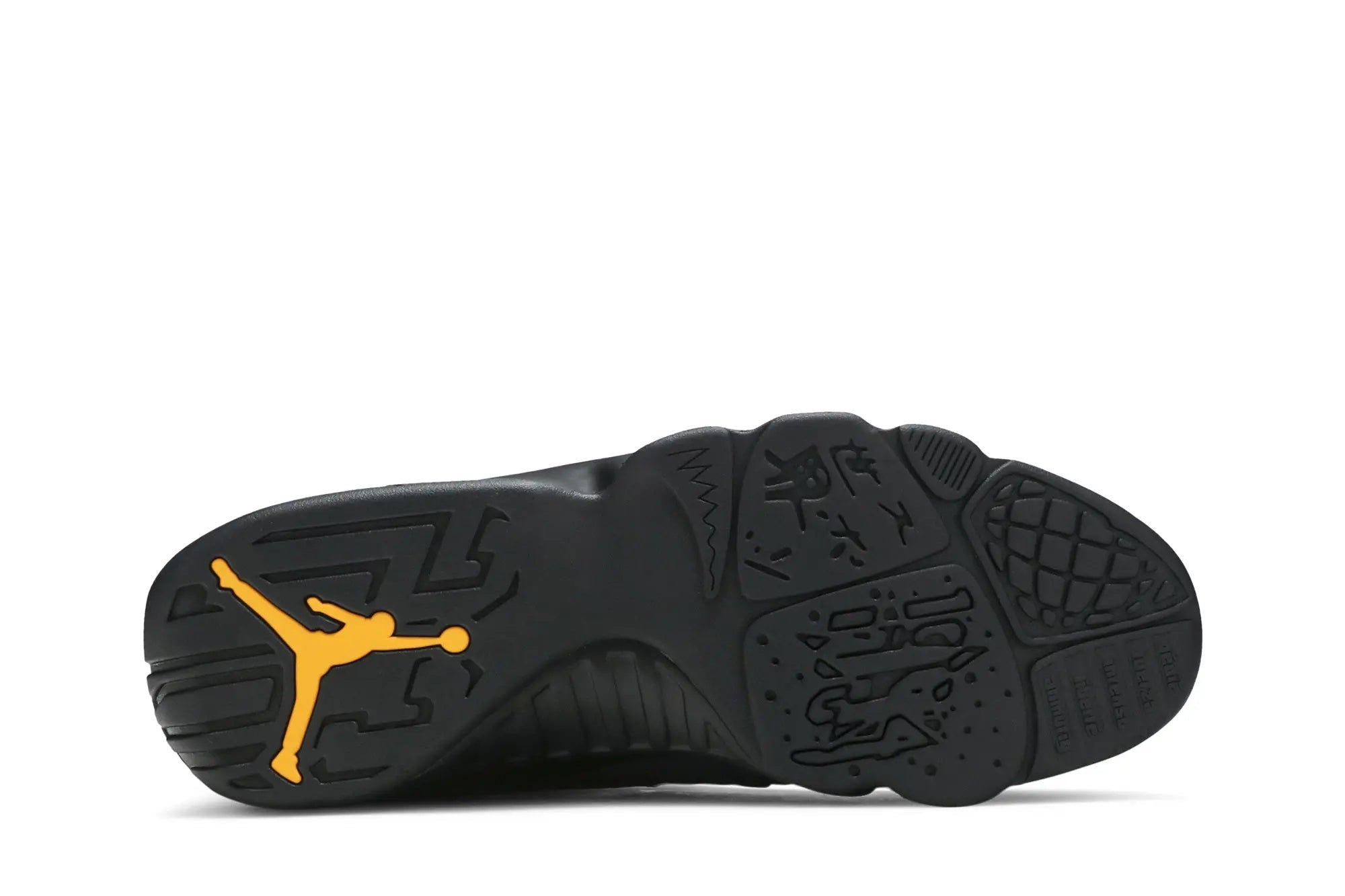 Jordan 9 Retro ‘Dark Charcoal University Gold’