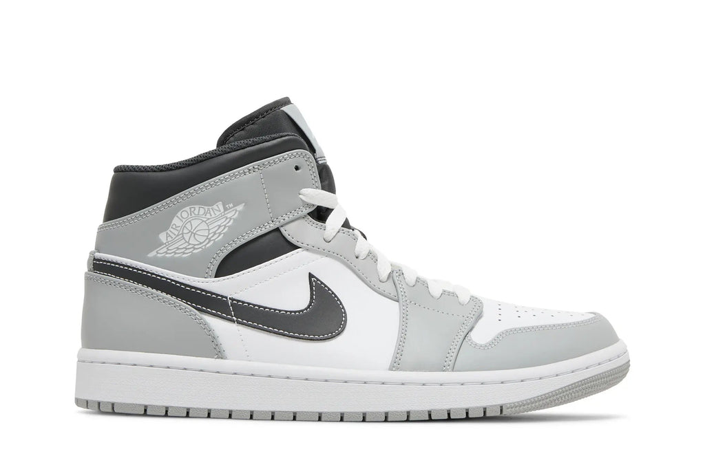 Jordan 1 Mid 'Light Smoke Grey'